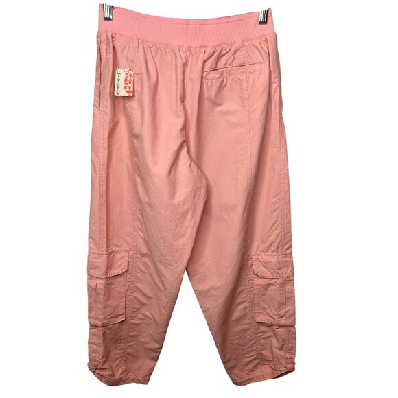FP Movement By Free People Womens Mesmerize Me Pink Cargo Pants Small - Picture 4 of 14